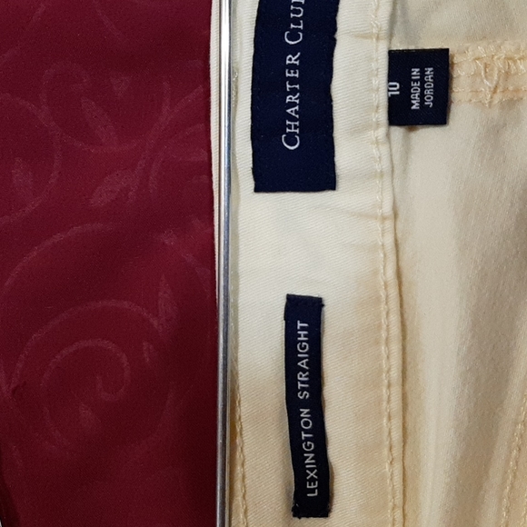 Charter Club - Lexington Straight short/capri size 10. - Picture 2 of 3